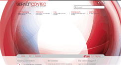 Desktop Screenshot of berndt-contec.de